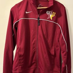 Women's Cavs Dri Fit Zip Up